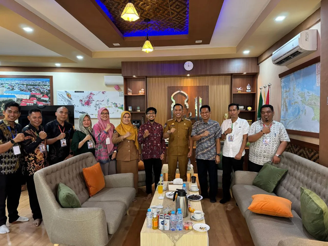 Kunjungan Wakil Bupati Sinjai ke Universitas Muhammadiyah Makassar dan Silaturahmi ke Mahad Al-Birr